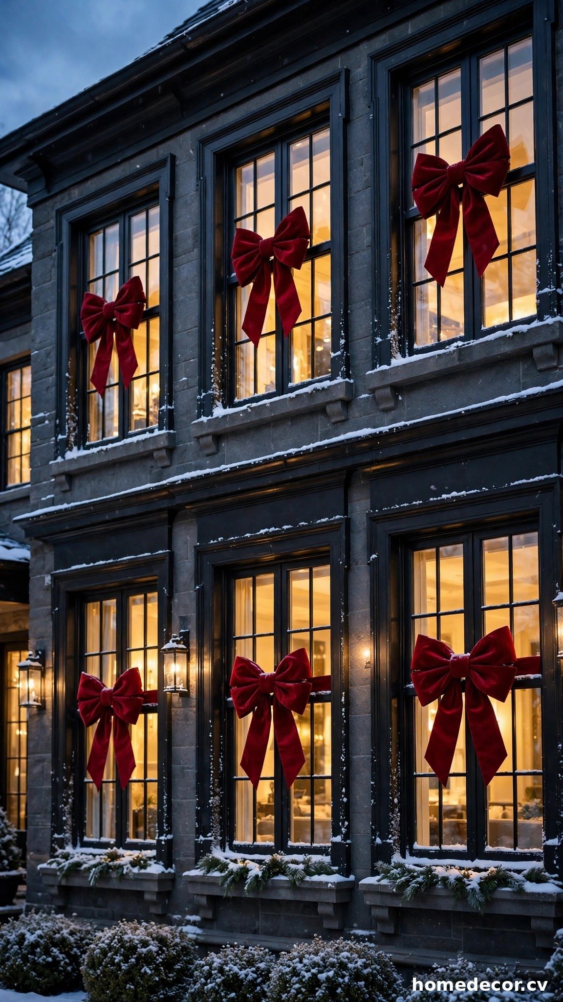 15 Christmas Window Decor Ideas - Idea 5