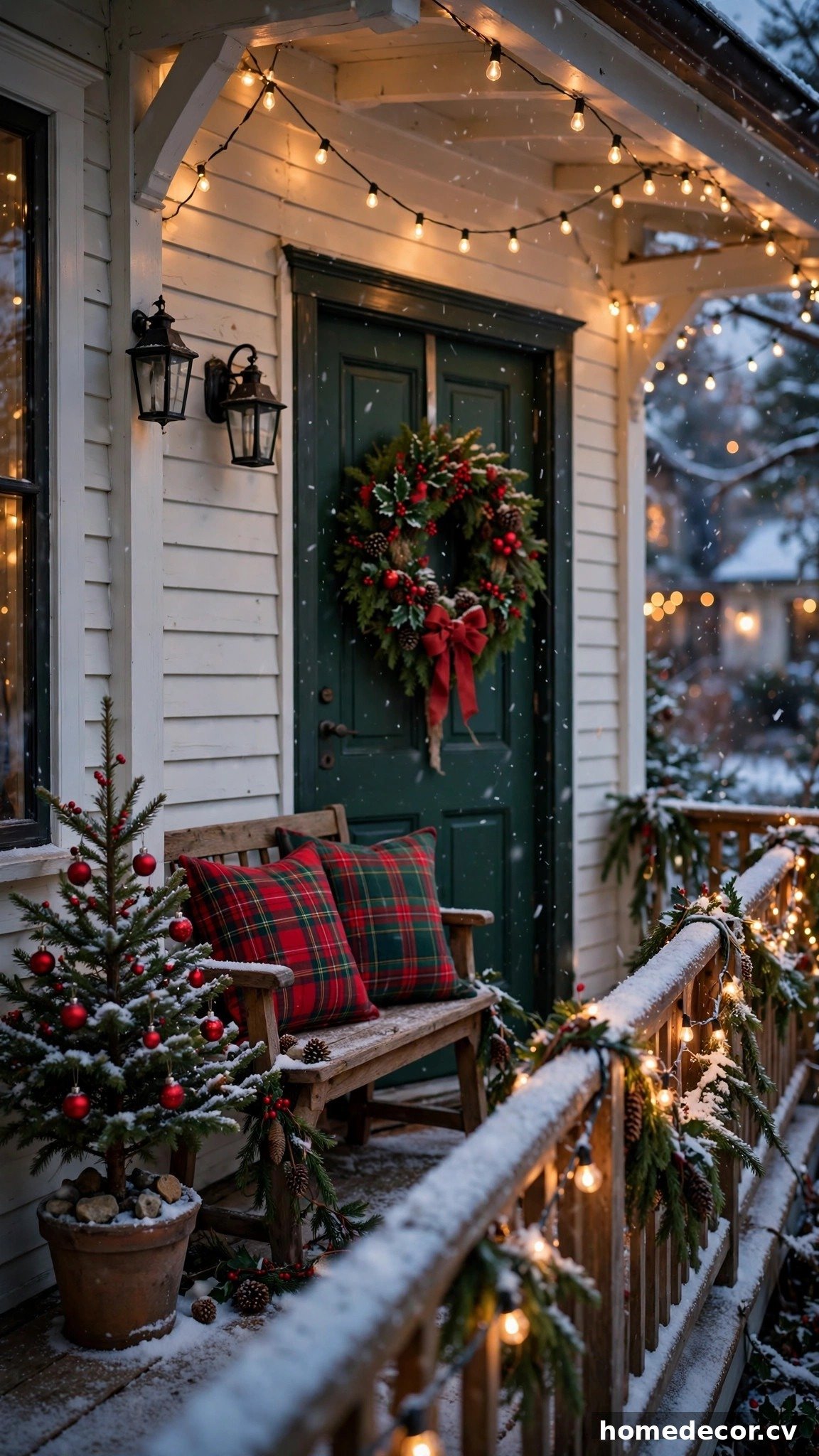 15 Outdoor Christmas Decor Ideas - Idea 1
