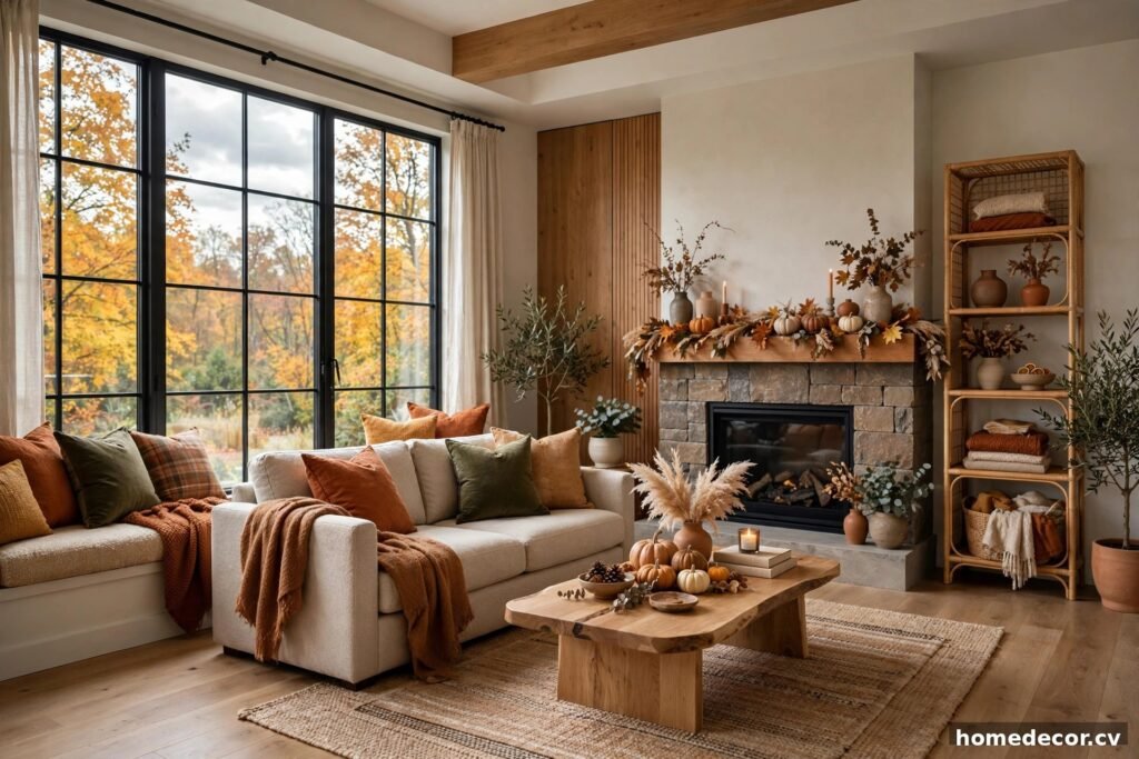 14 Fall Living Room Ideas