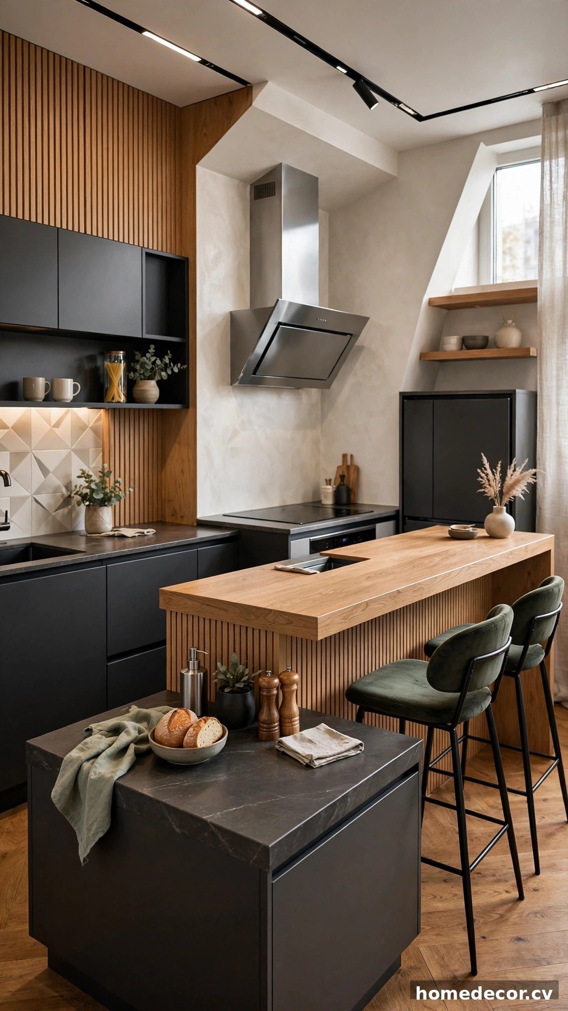 14 Breakfast Bar Ideas for Small Kitchens - Idea 14