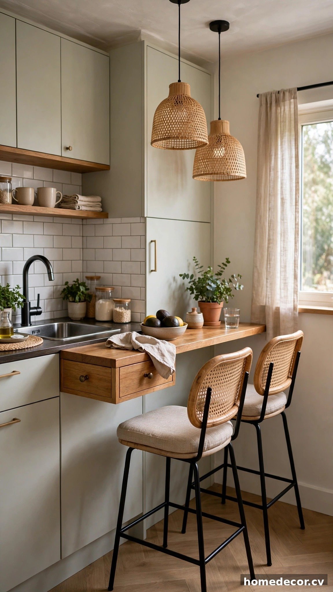 14 Breakfast Bar Ideas for Small Kitchens - Idea 2
