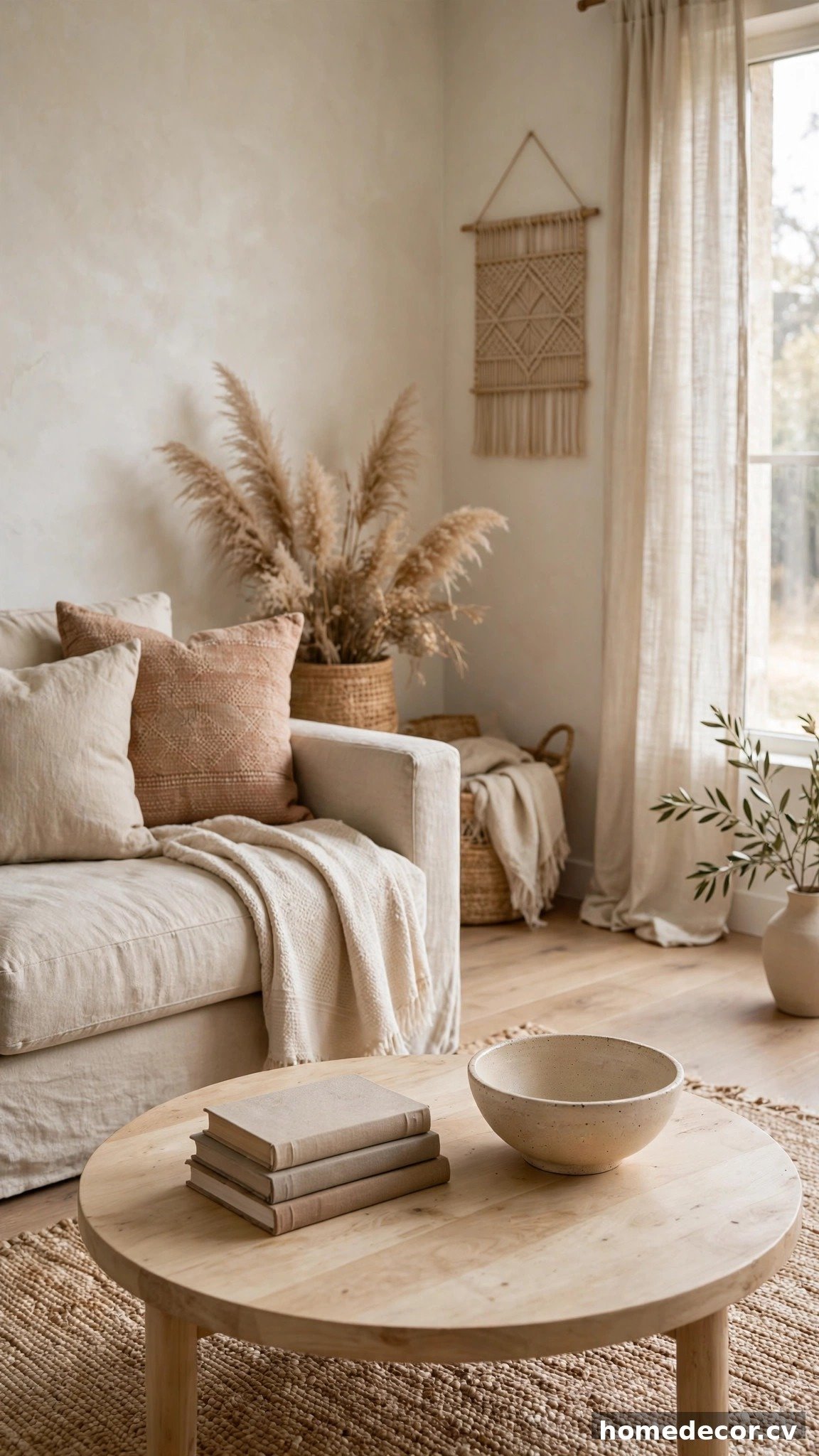 14 Minimalist Bohemian Living Room Ideas - Idea 10
