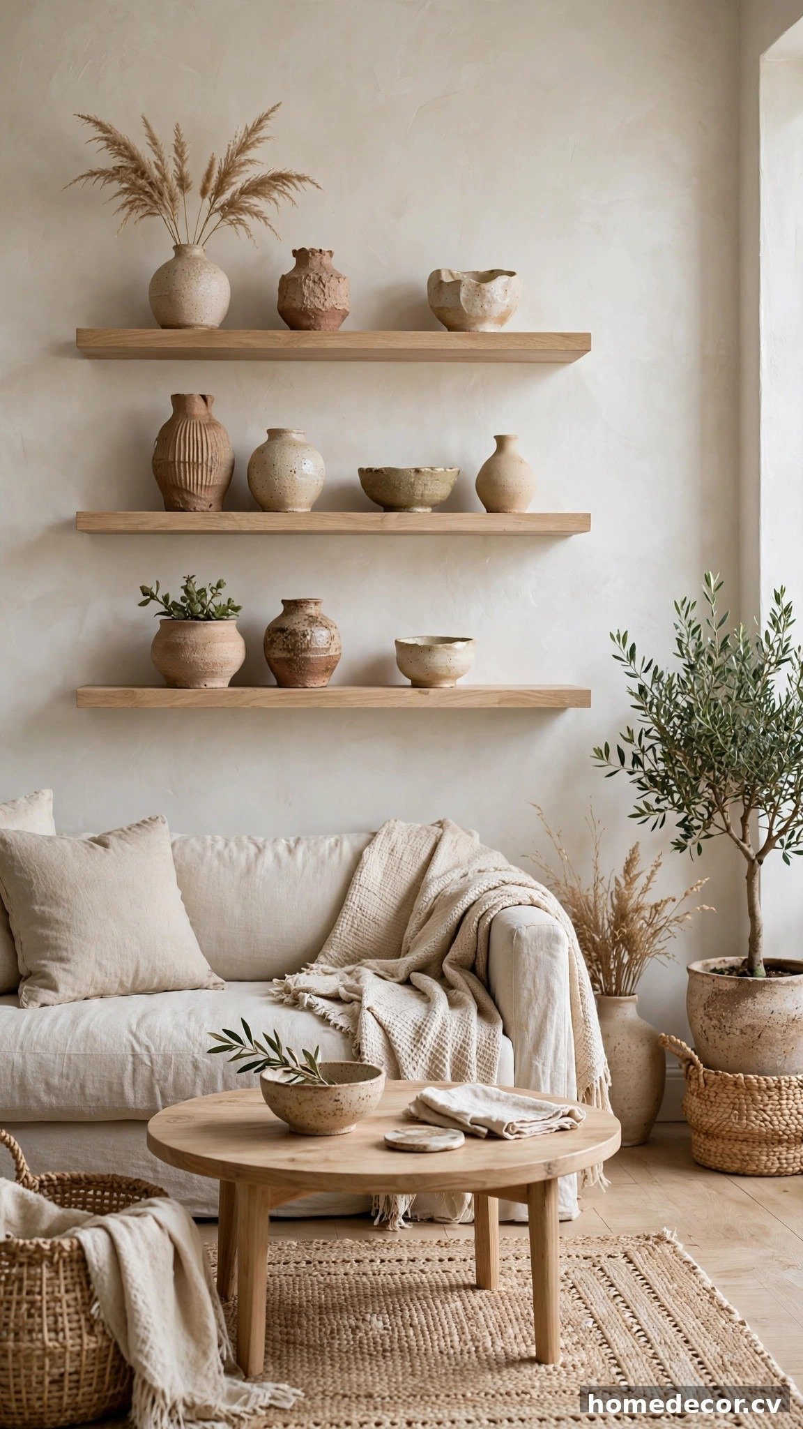 14 Minimalist Bohemian Living Room Ideas - Idea 11