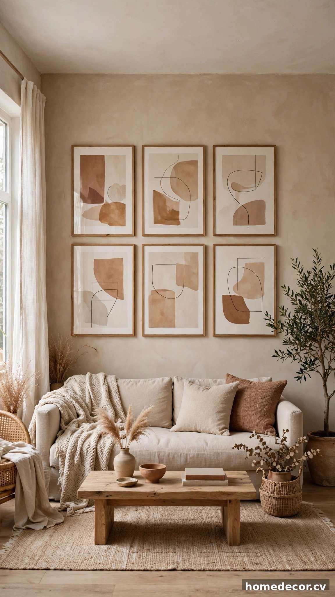 14 Minimalist Bohemian Living Room Ideas - Idea 14