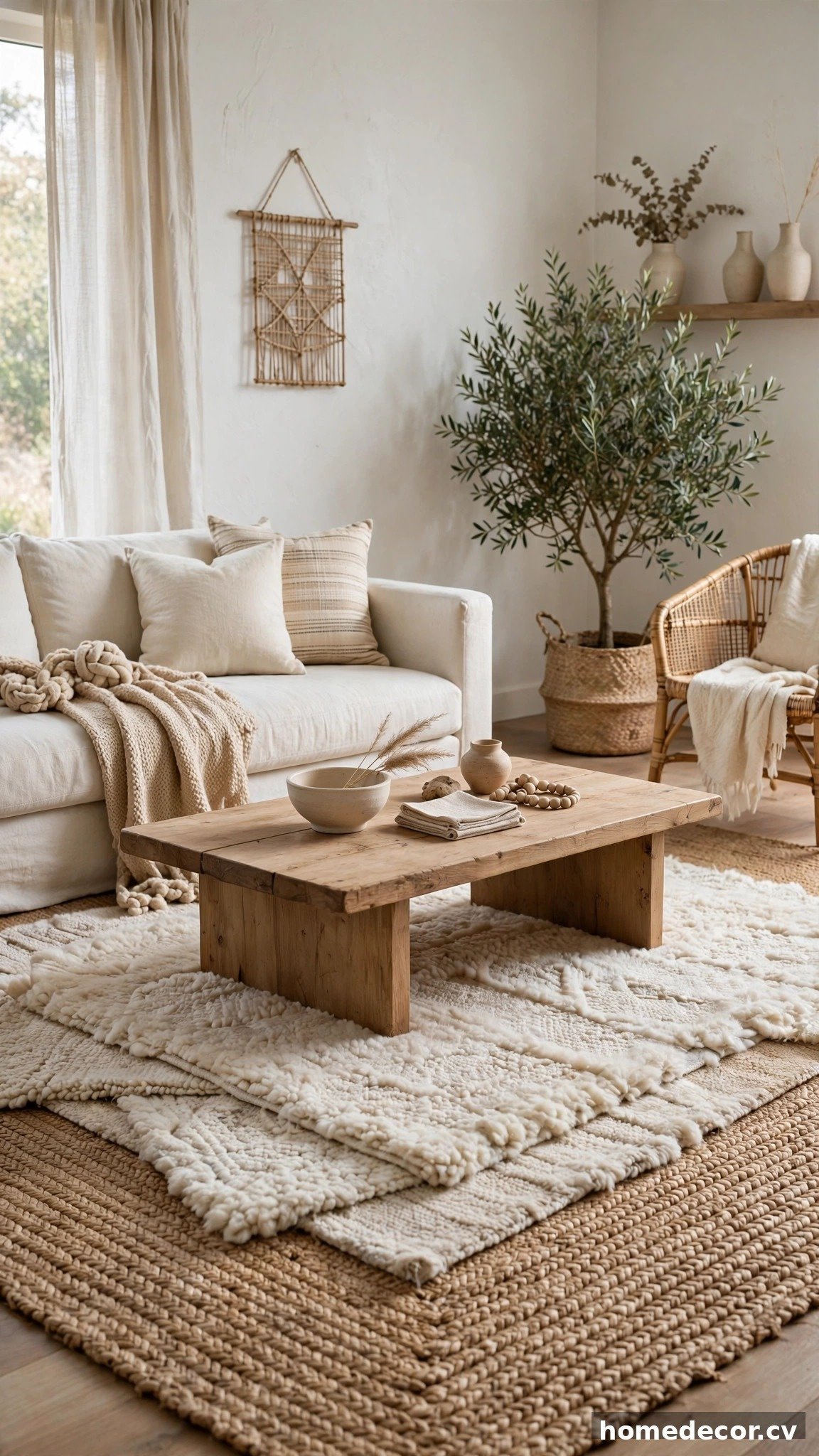 14 Minimalist Bohemian Living Room Ideas - Idea 2