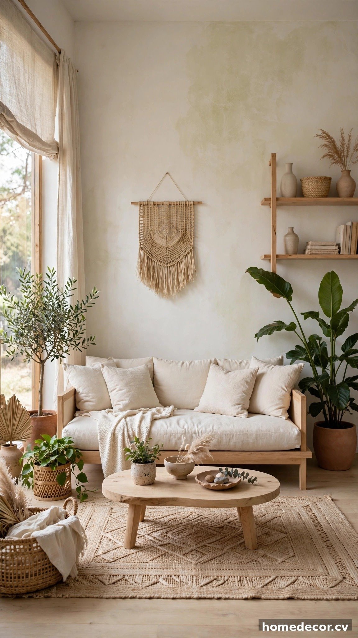 14 Minimalist Bohemian Living Room Ideas - Idea 3
