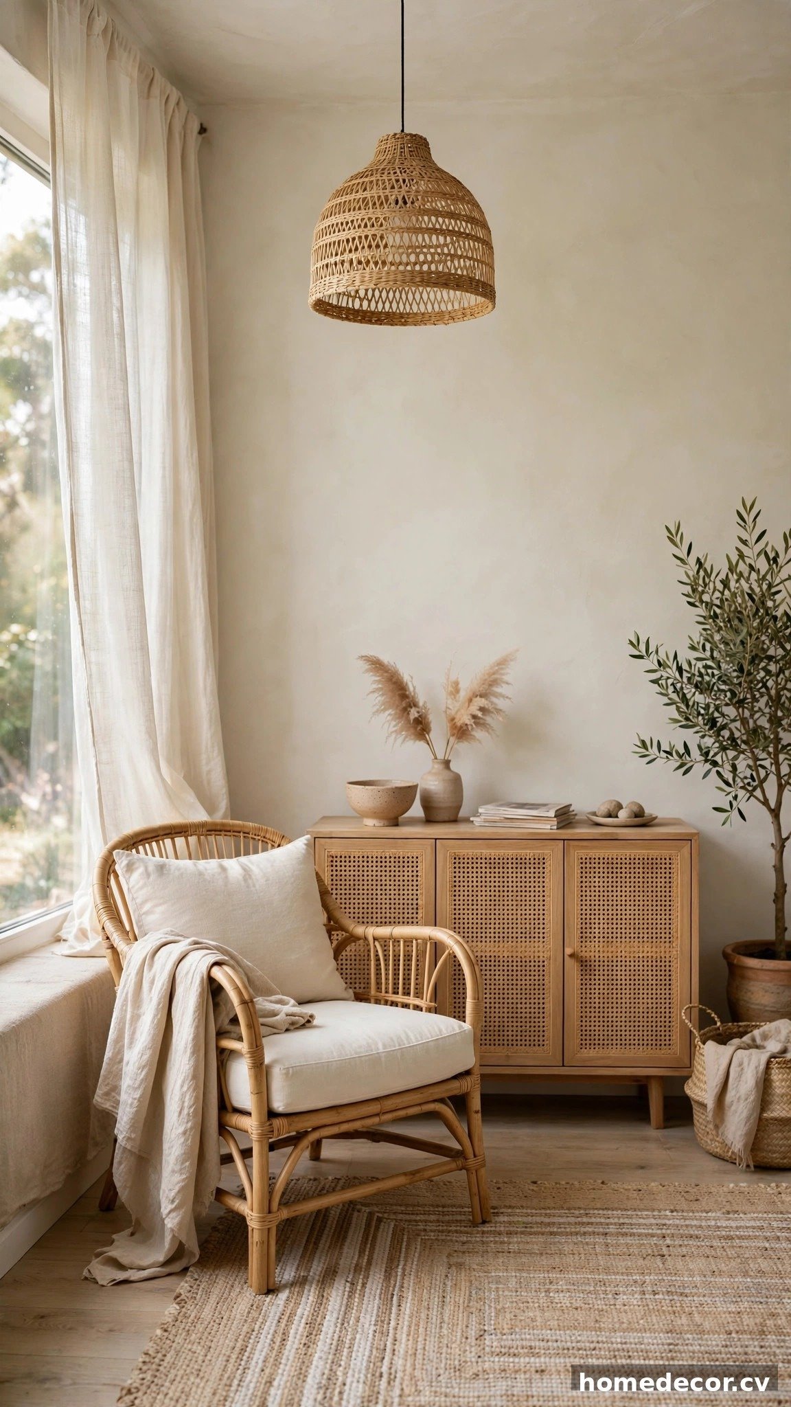 14 Minimalist Bohemian Living Room Ideas - Idea 5