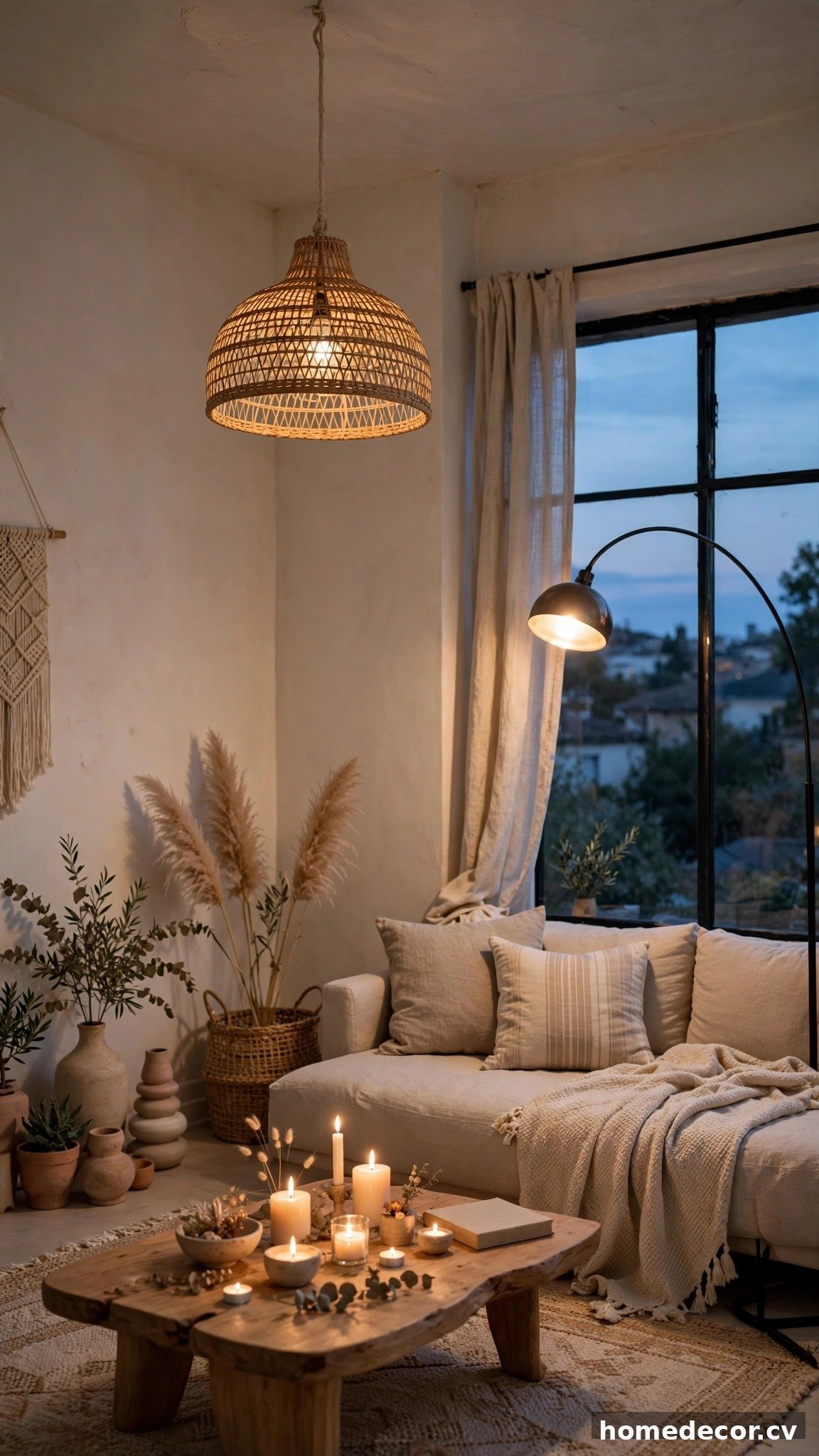 14 Minimalist Bohemian Living Room Ideas - Idea 8