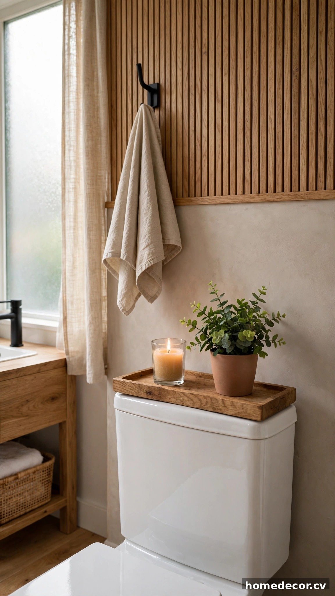 12 Toilet Tank Decor Ideas - Idea 1