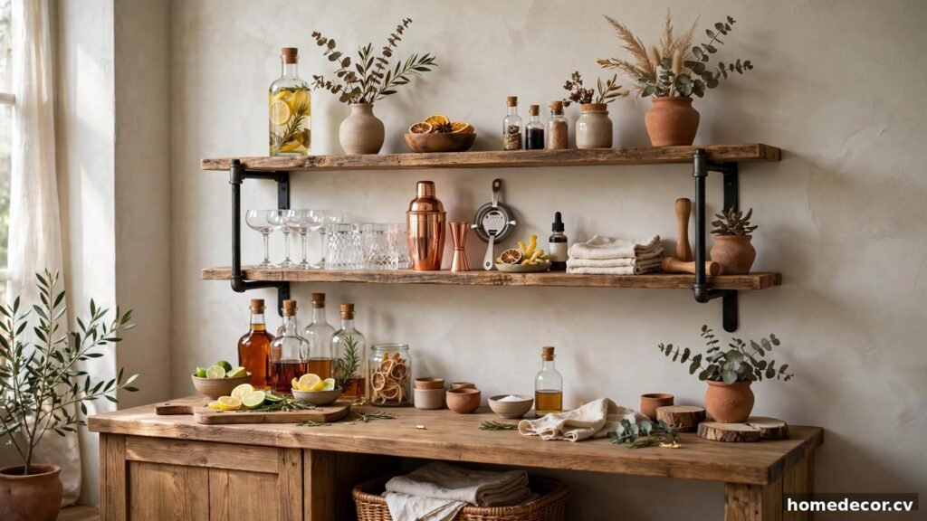 14 DIY Bar Shelf Ideas