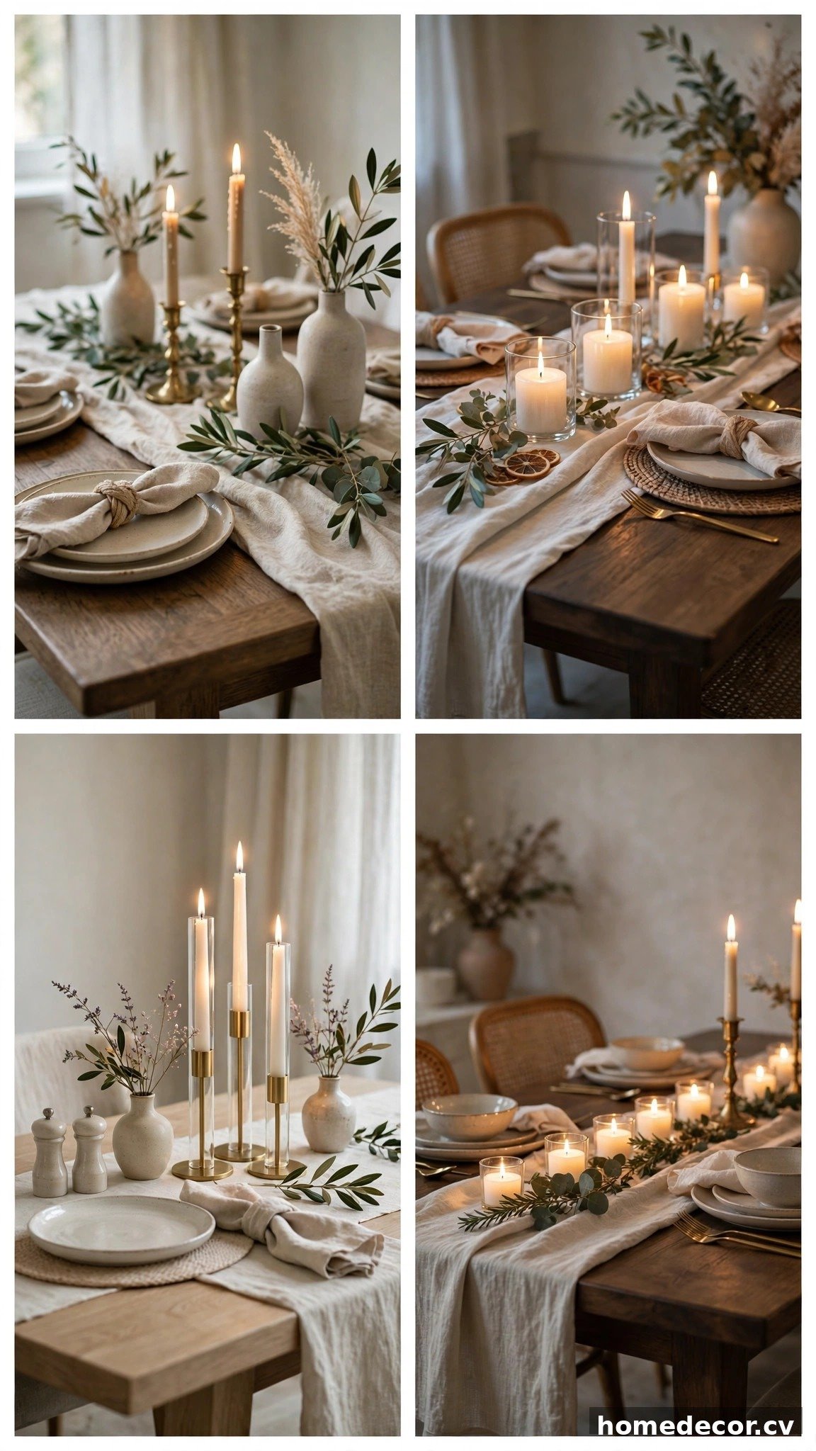Pinterest pin: 15 Dining Table Decor