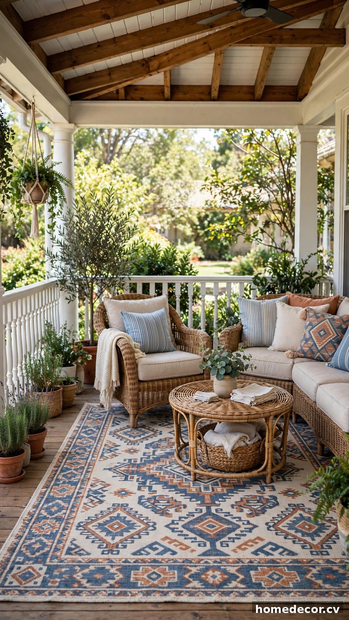 14 Covered Porch Ideas - Idea 1