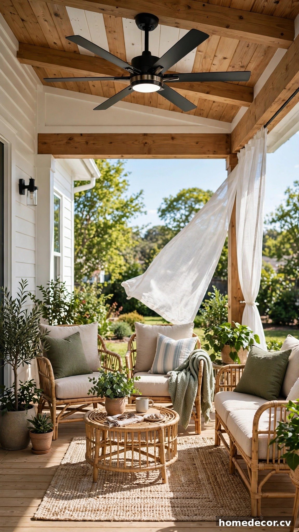 14 Covered Porch Ideas - Idea 12