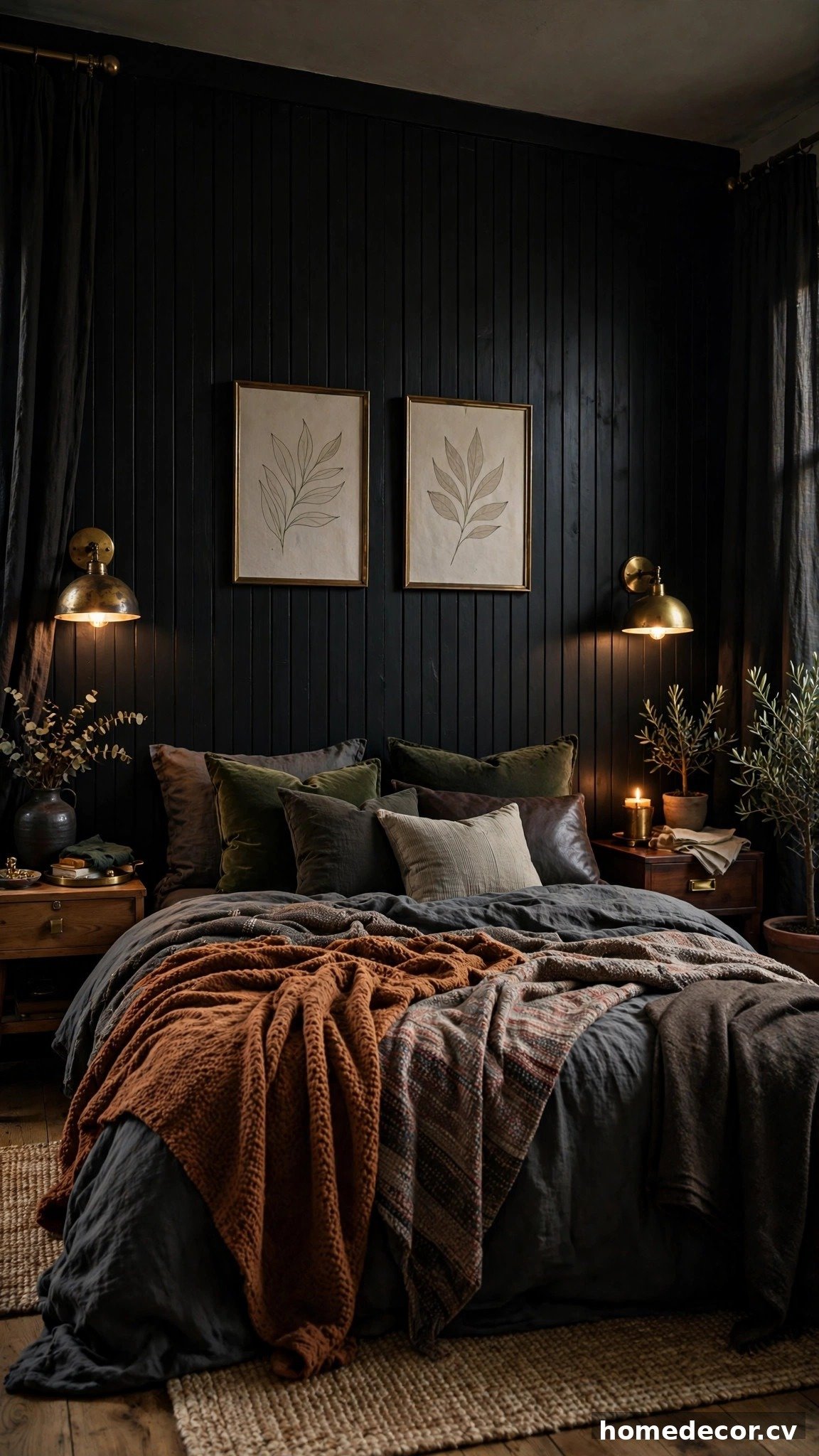 14 Dark Boho Bedroom Ideas - Idea 1