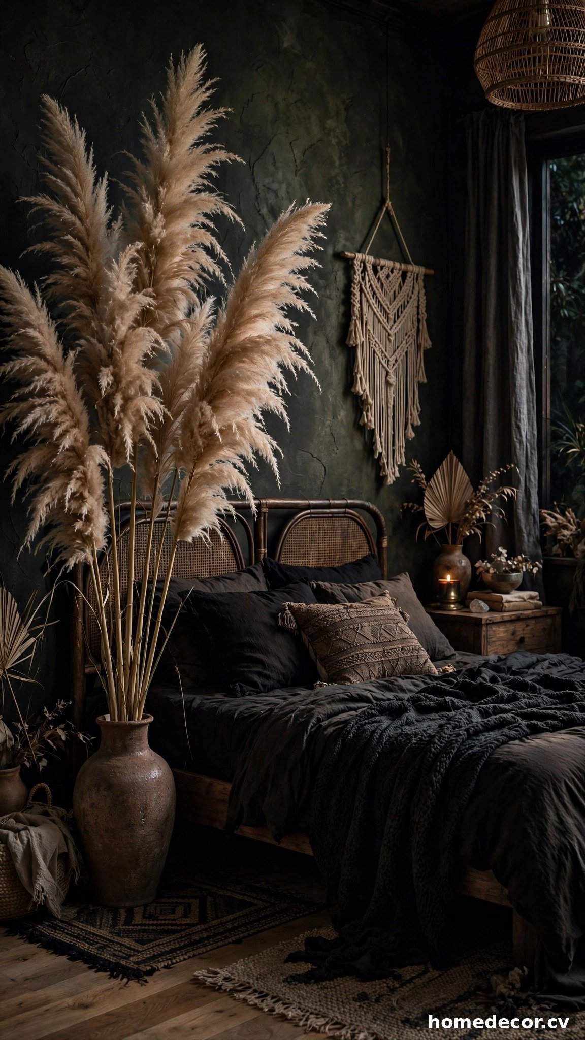 14 Dark Boho Bedroom Ideas - Idea 8