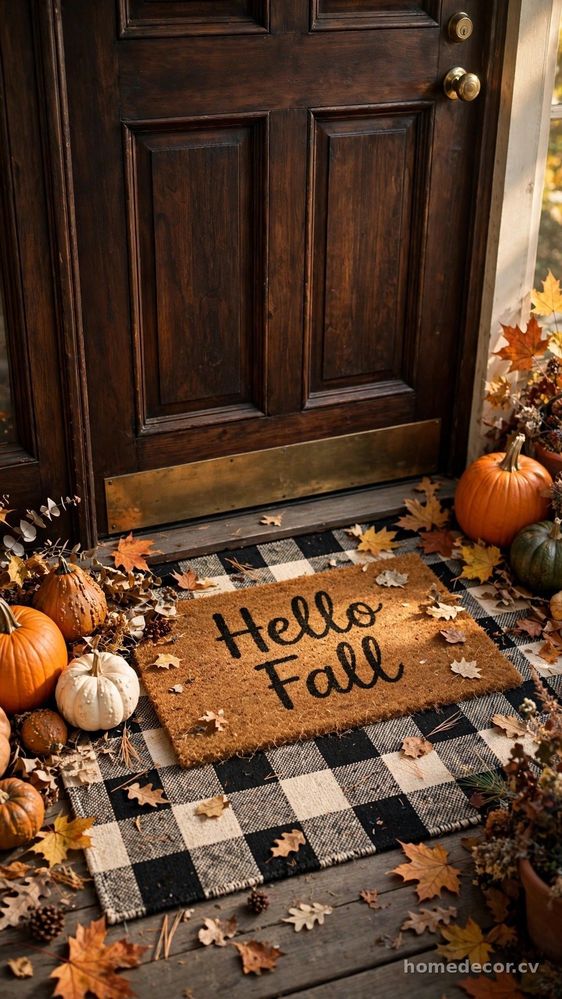 Layered Doormats for Instant Charm