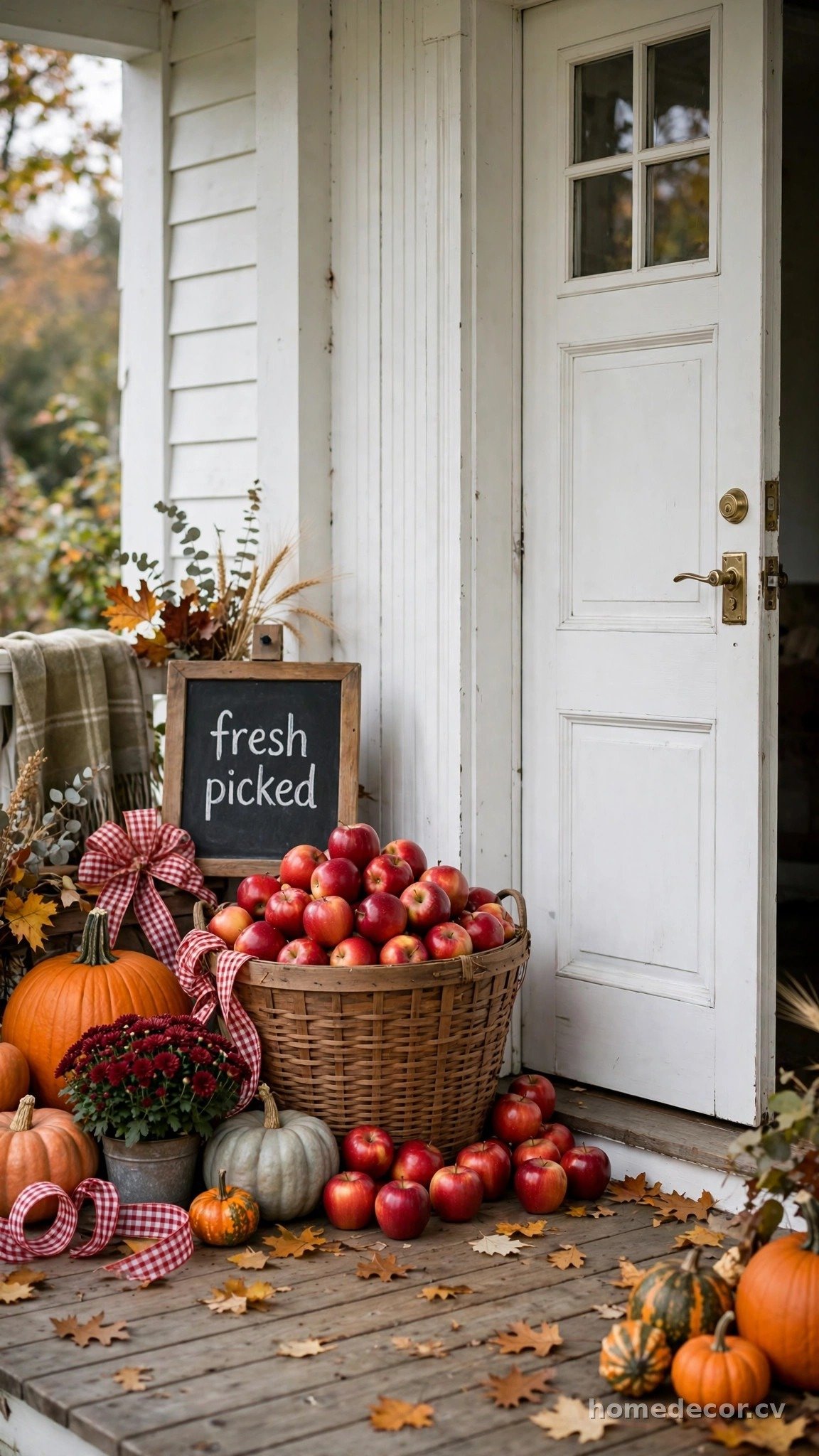 Apple Basket Welcome Display