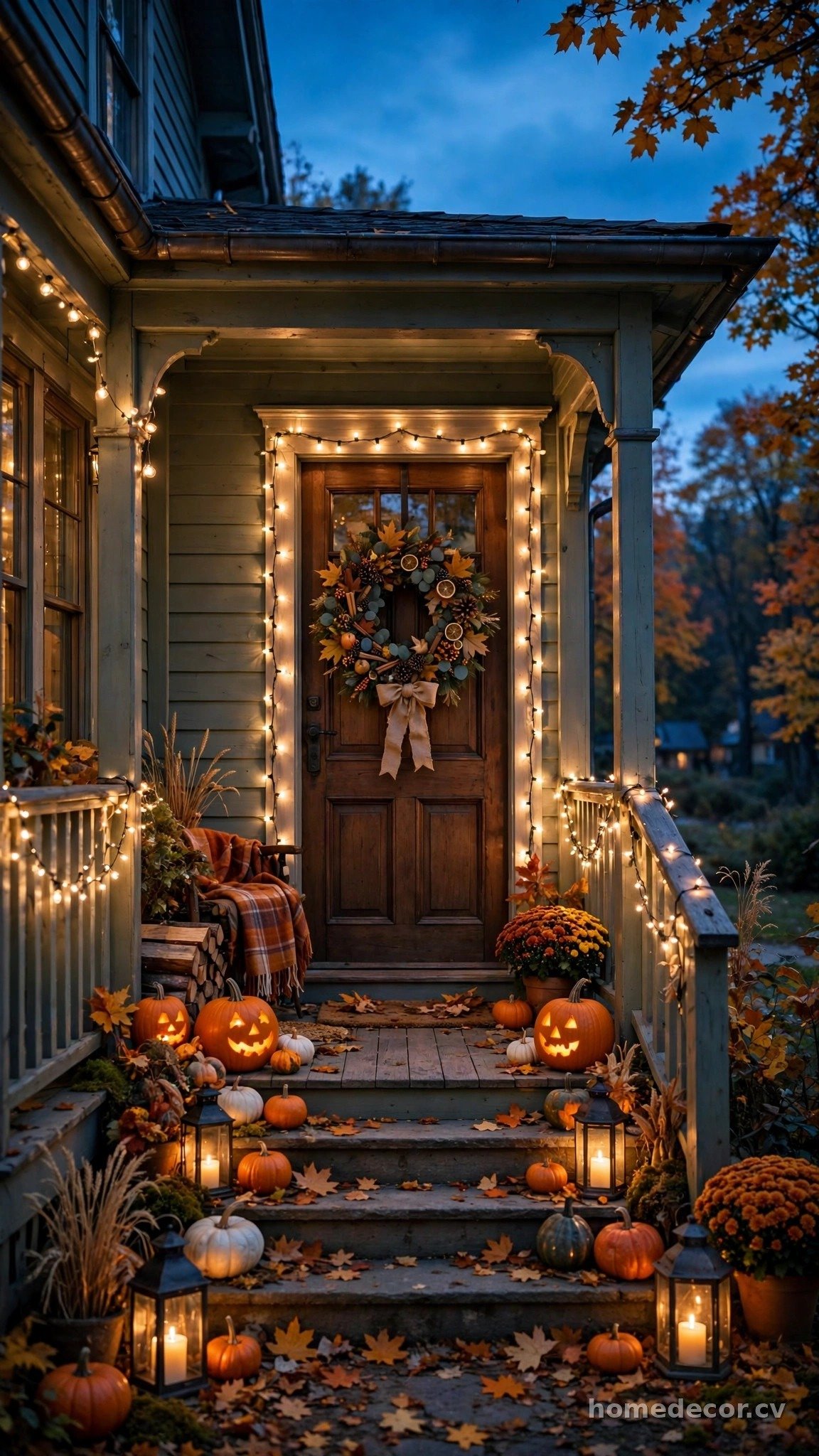 Warm Twinkle Lights for Evening Glow