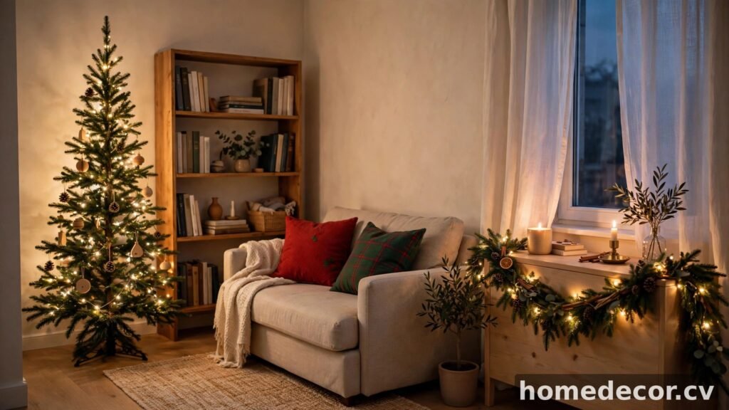 12 Small Apartment Christmas Decor Ideas That Maximize Every Corner