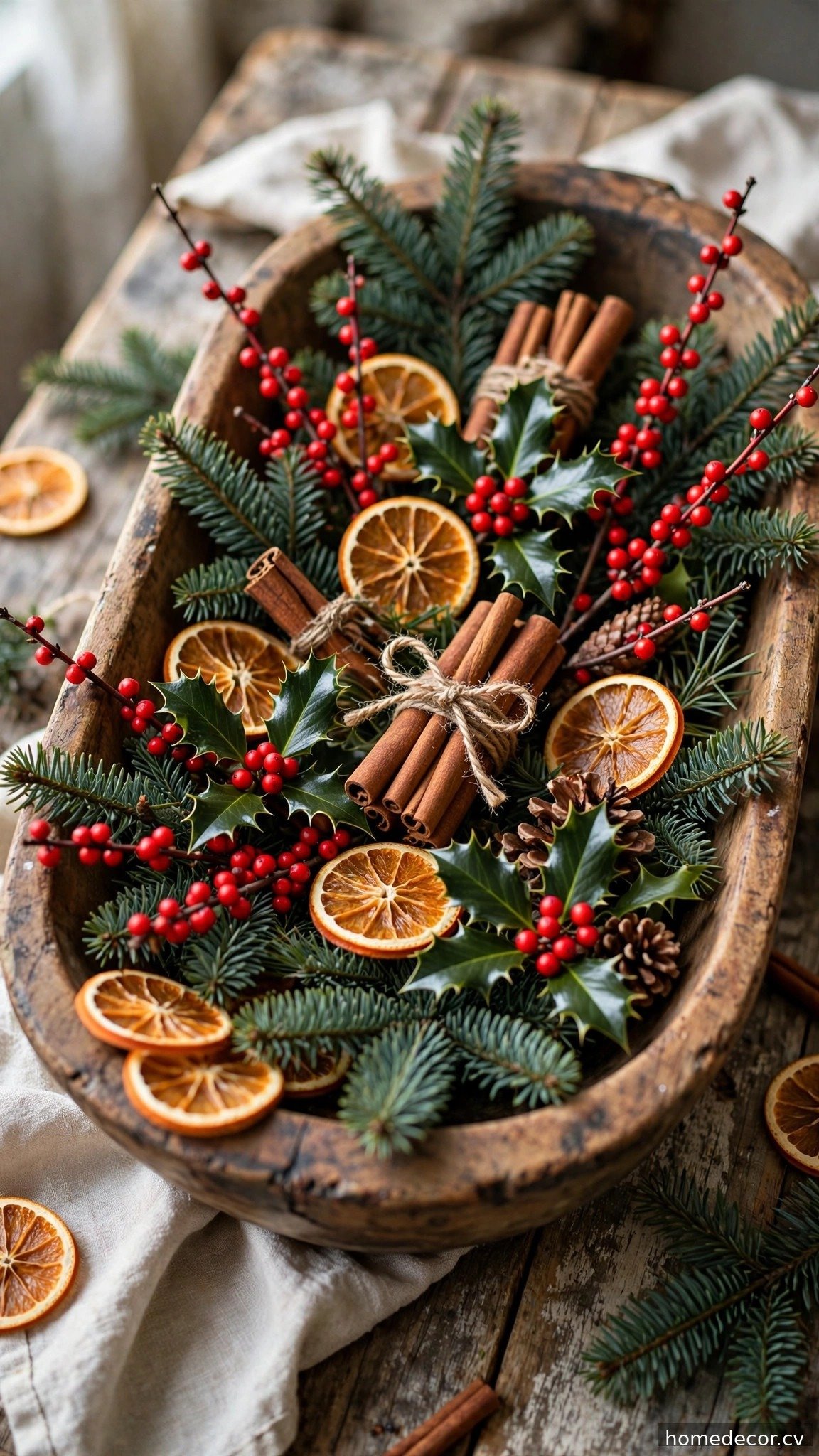 Red Berry and Evergreen Classic