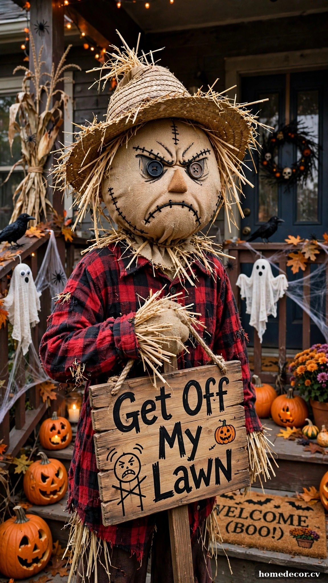 Scarecrow With a 