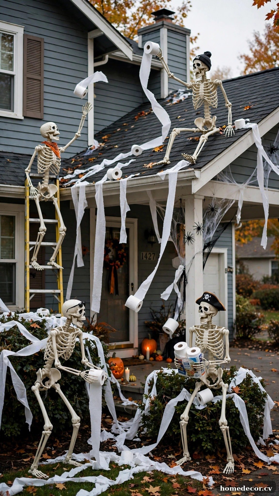 Skeletons Caught TP-ing Your Own House