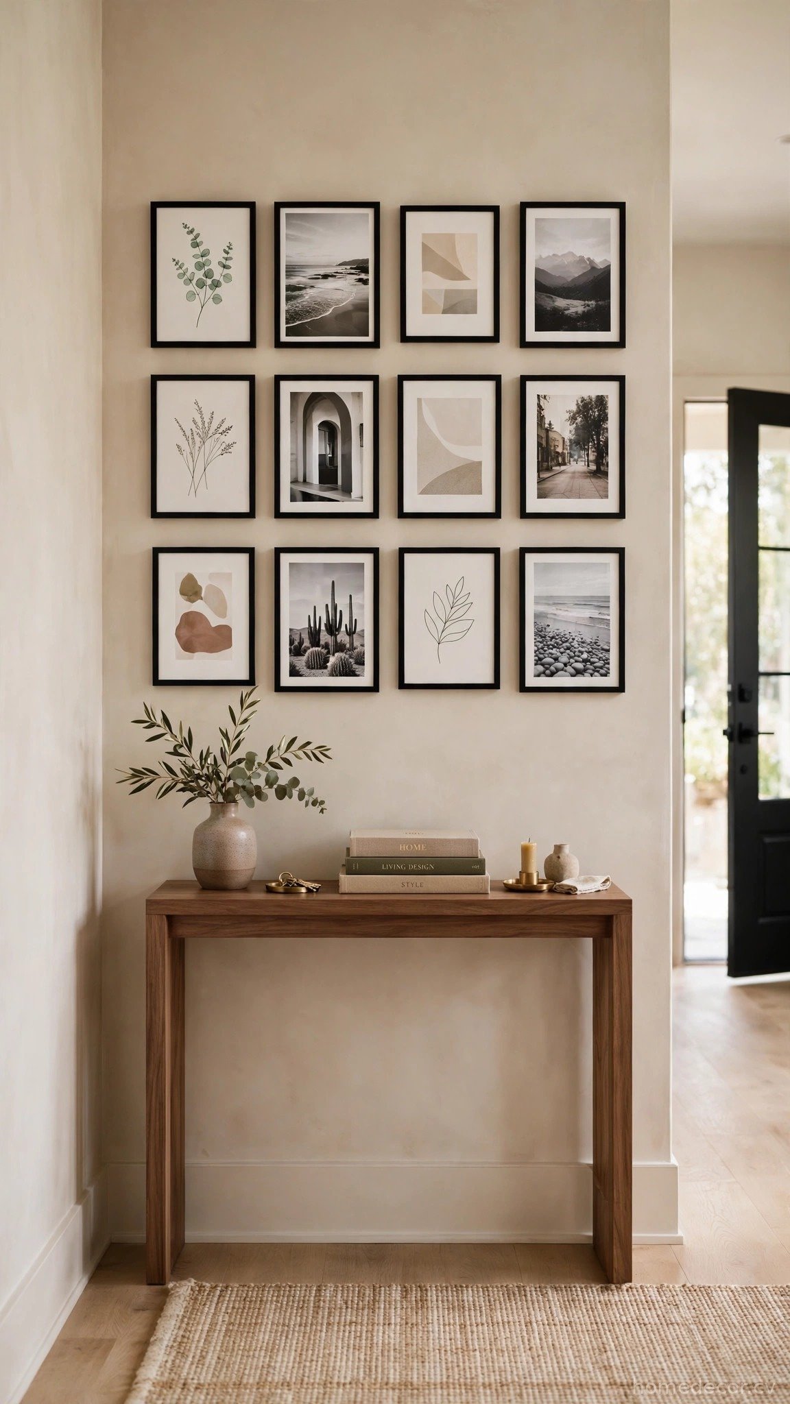 Framed Gallery Above