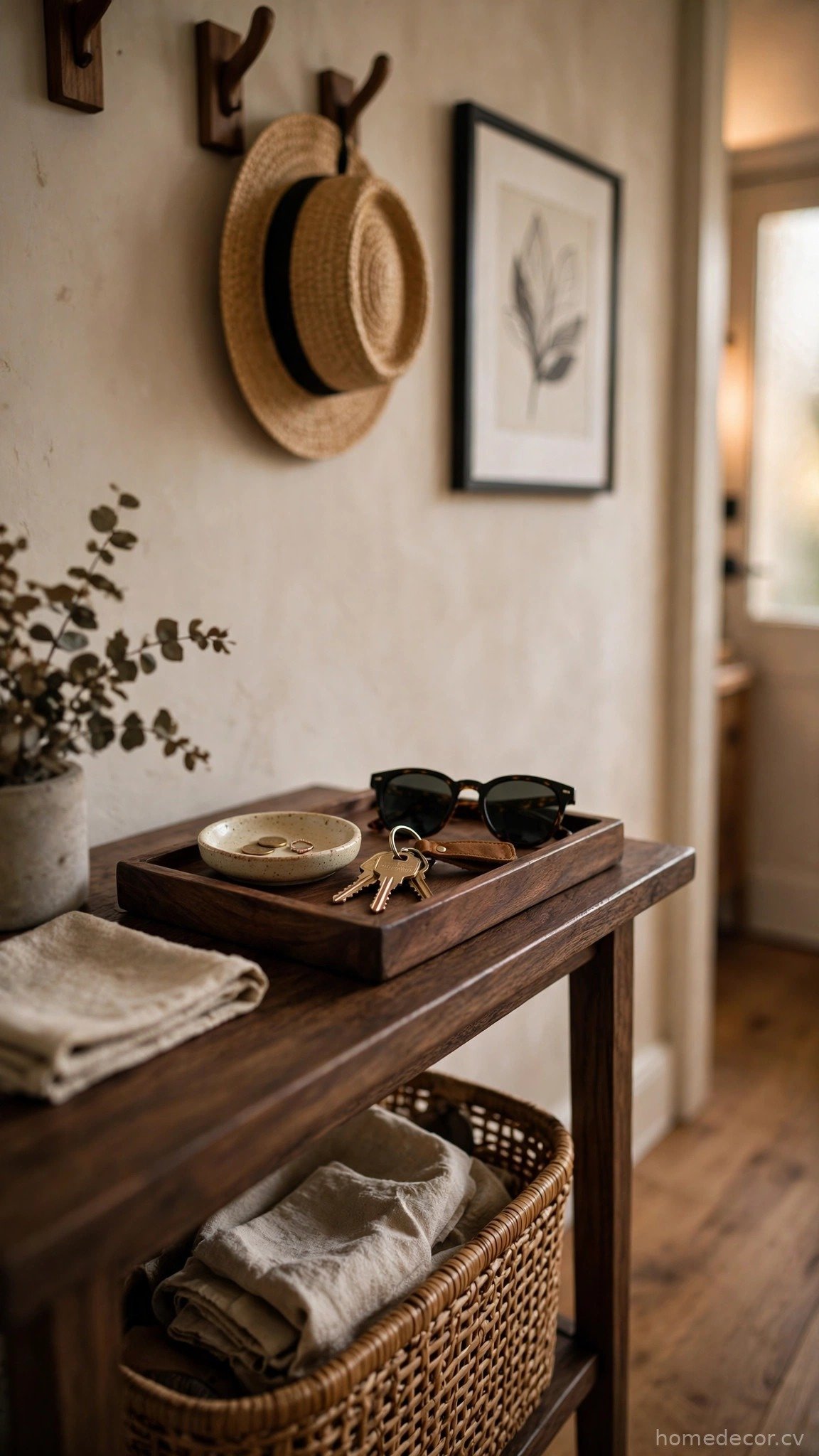 Hang a Round Mirror Above It