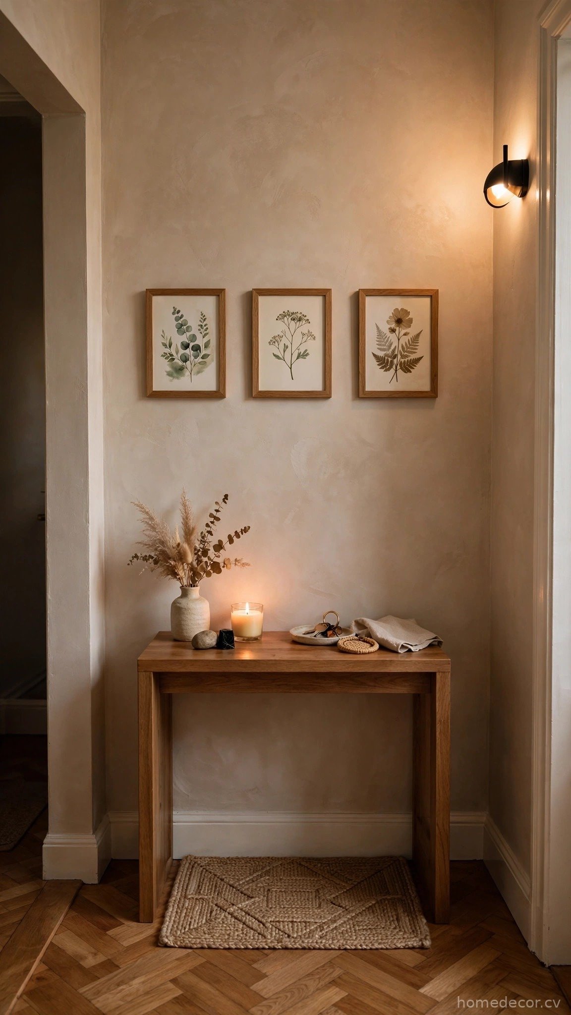 Create a Mini Gallery Wall Above the Table