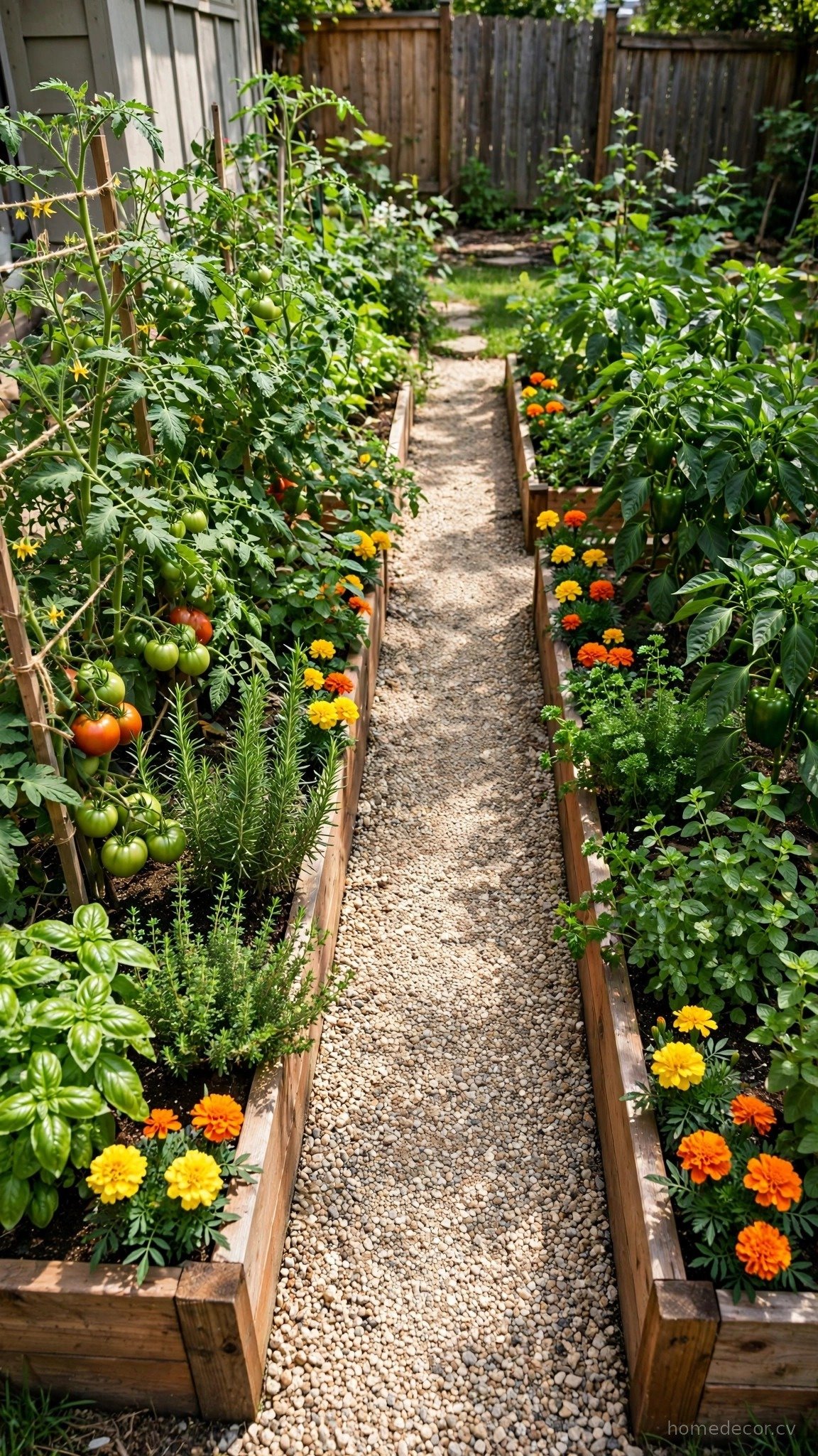 Side Yard Vegetable Patch