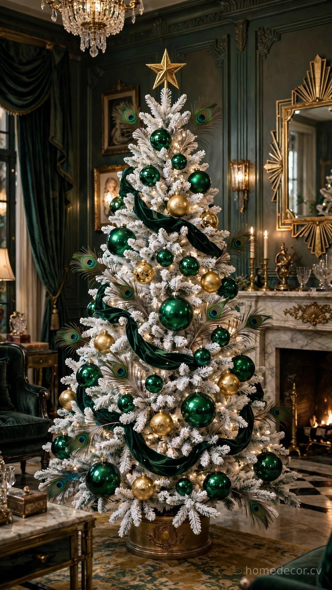 Gold and Emerald Luxe