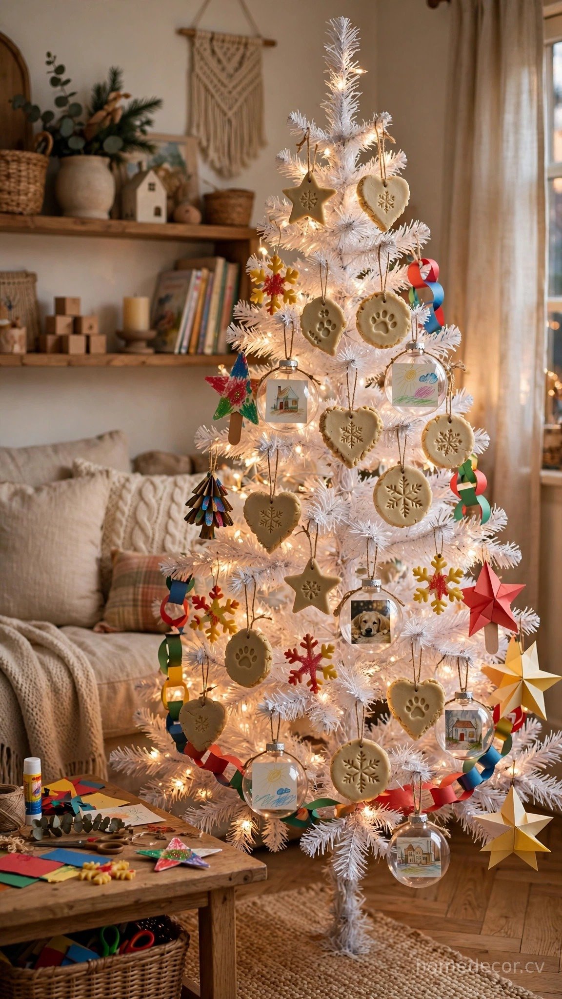 DIY Ornament Family Tree