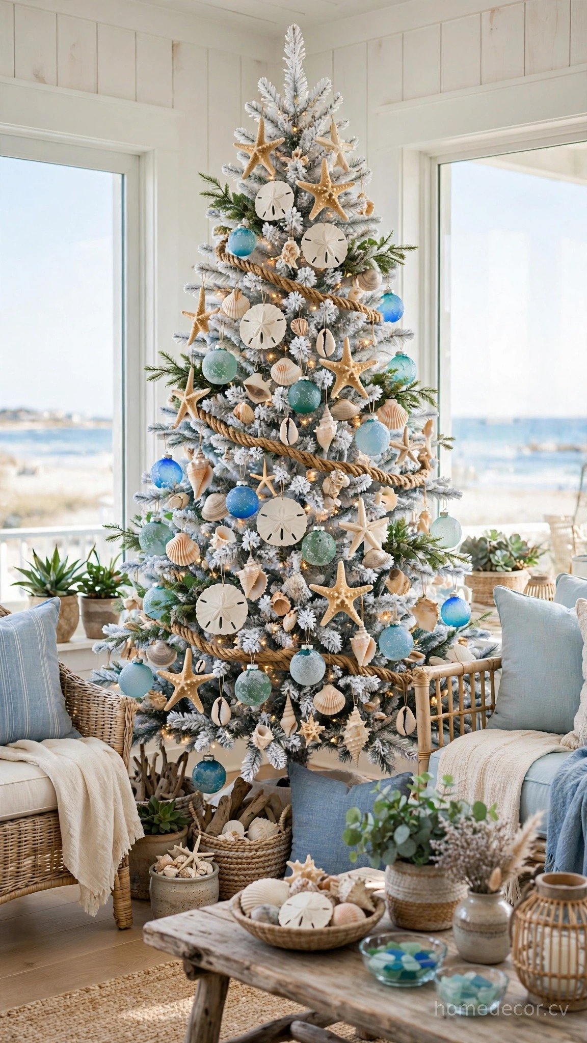 Coastal Beach Christmas