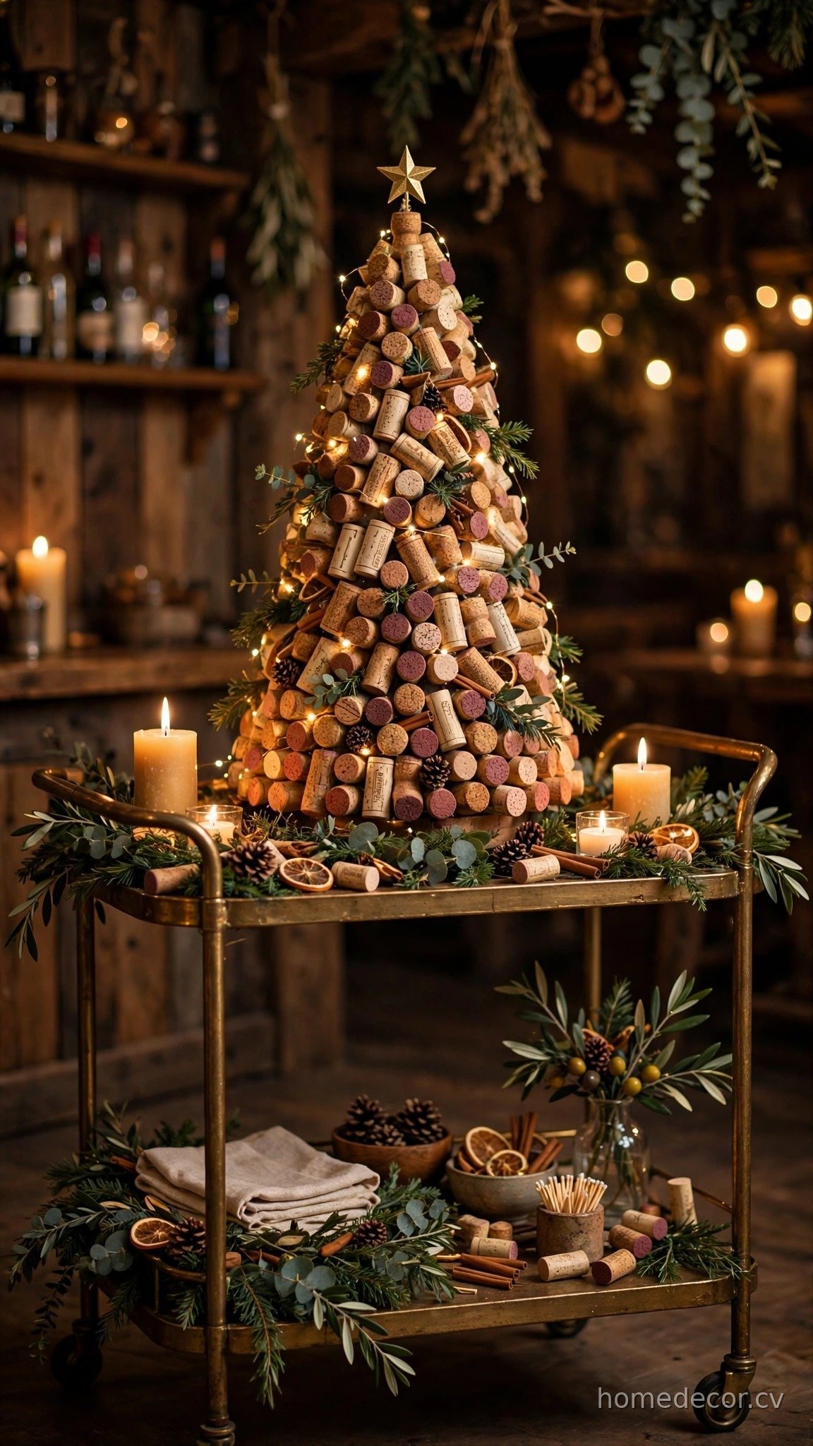 Wine Cork Christmas Tree