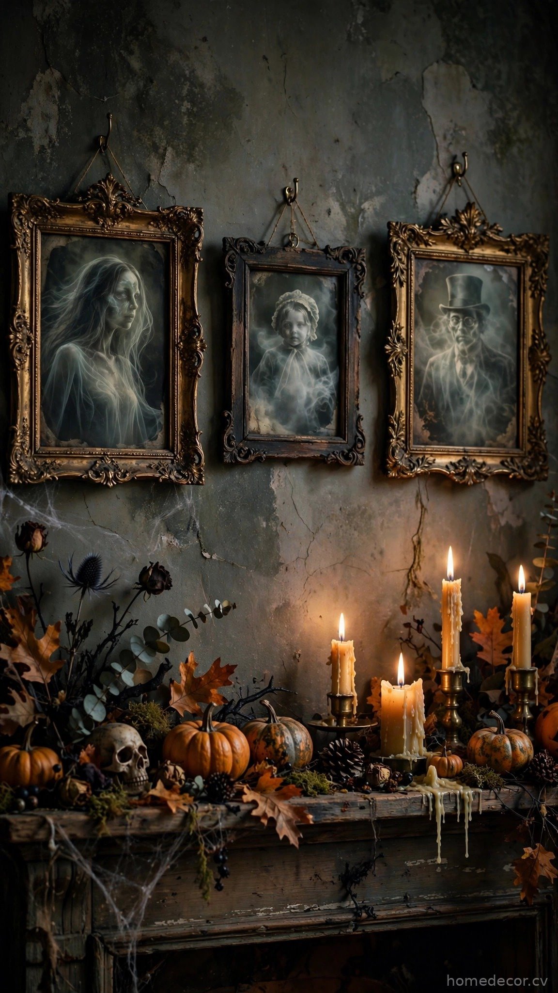 Ghostly Portrait Frames
