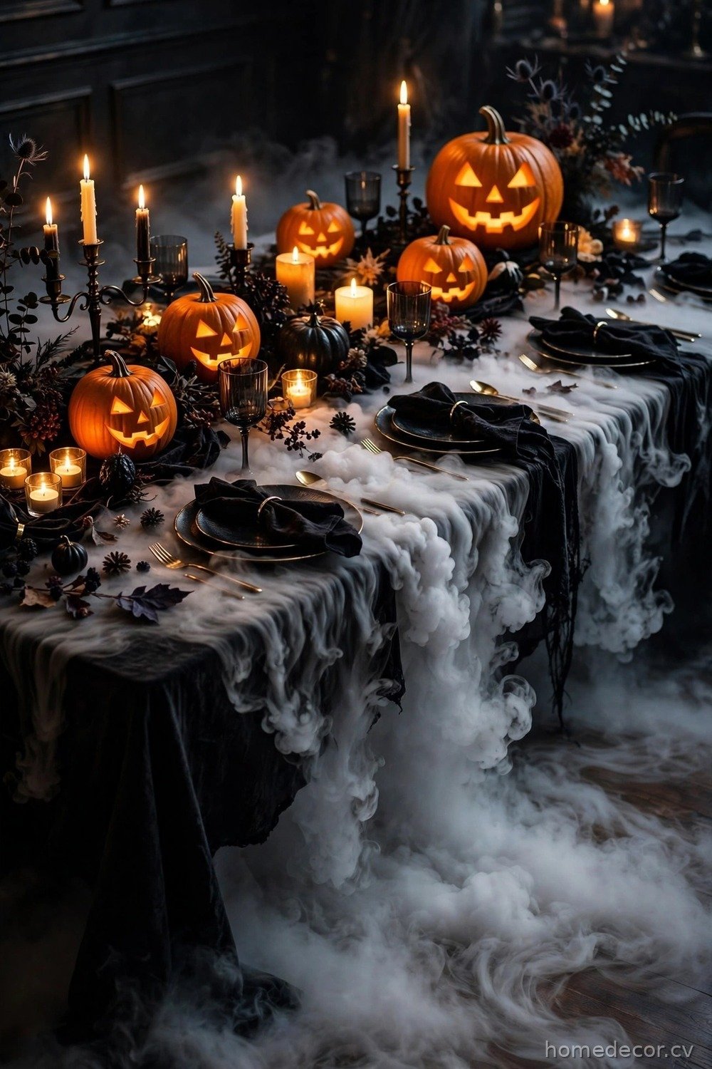 Fog Machine Under-Table Effect