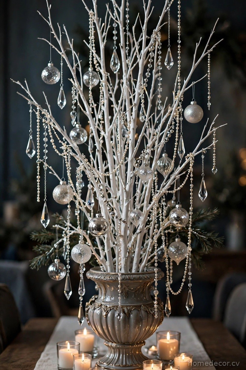 Tall Branch and Bauble Showstopper