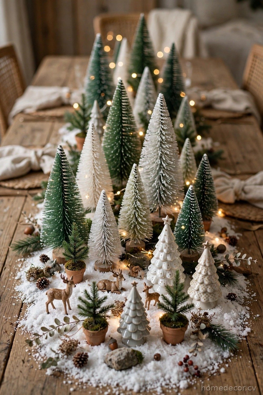 Mini Christmas Tree Forest