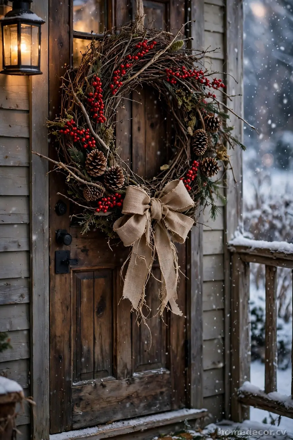 Berry and Twig Wreaths