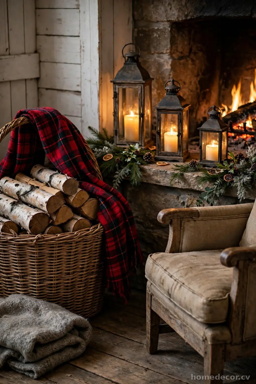 Firewood, Lanterns, and Firelight Corners