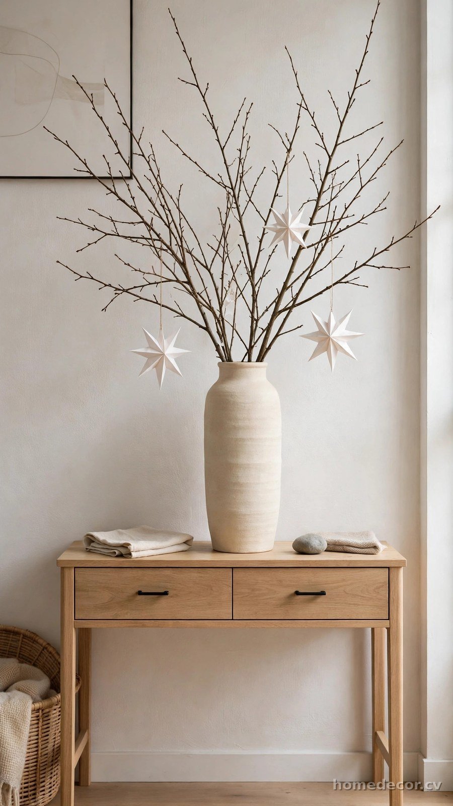 Style a Bare Branch Arrangement in a Vase