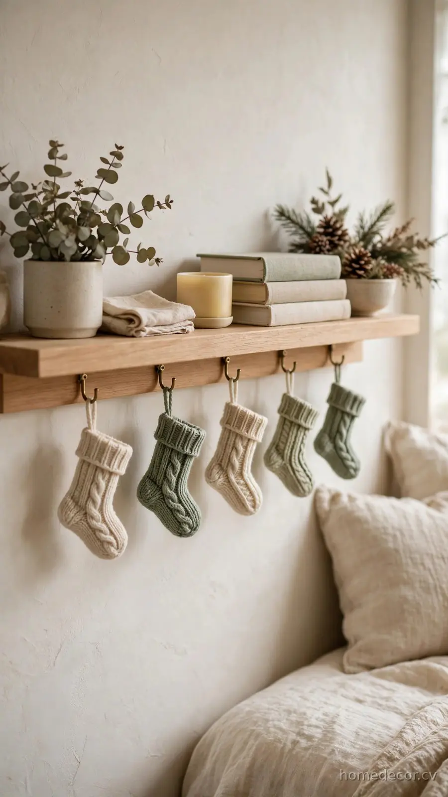 Style Stocking Holders and Tiny Stockings