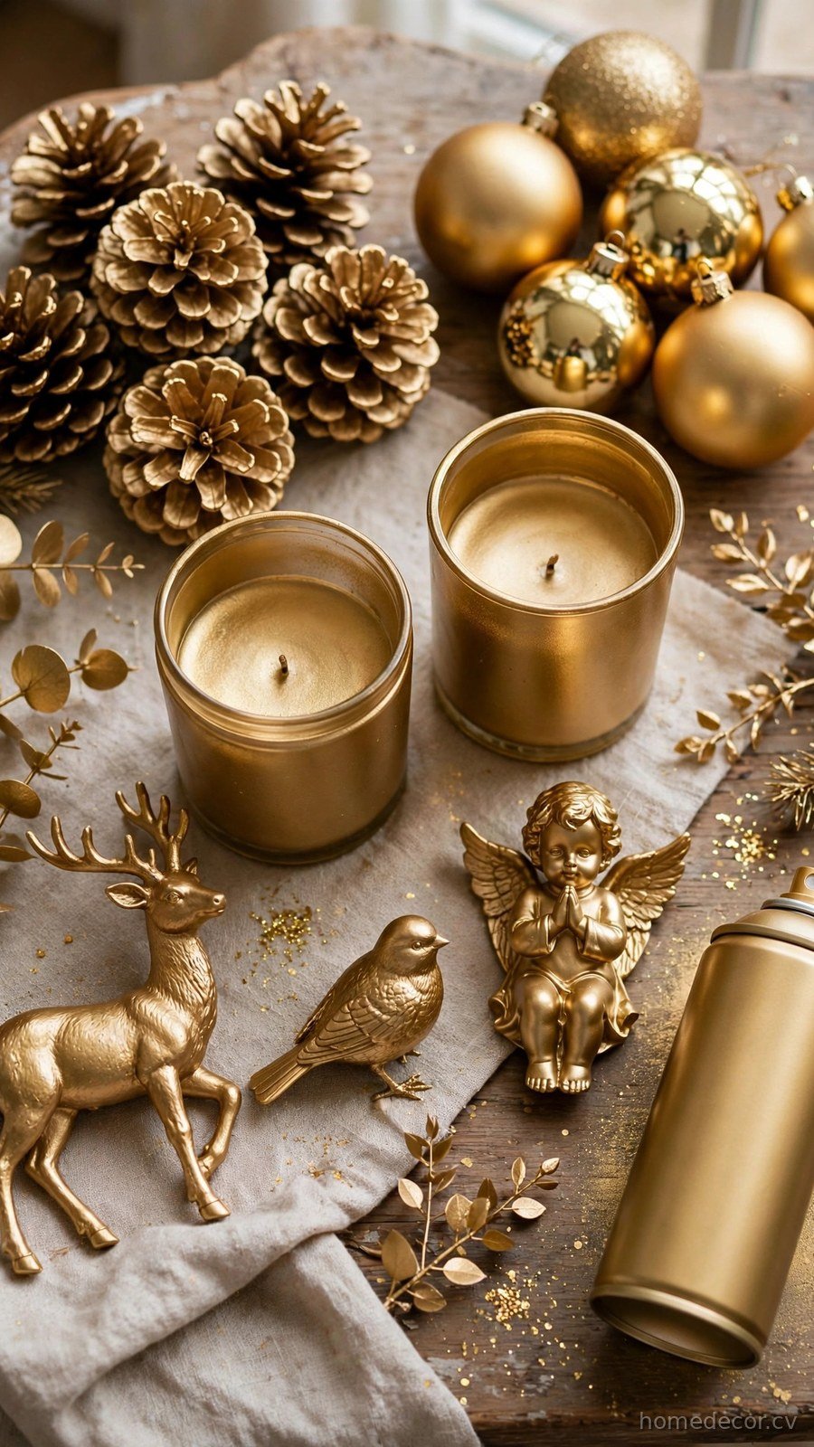 Budget Gold Spray Paint Transformations