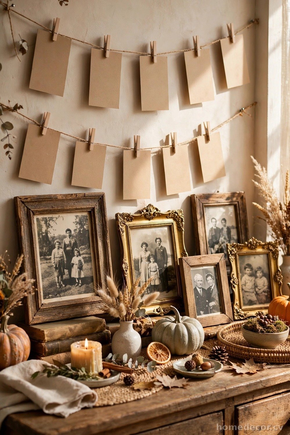 Create a Grateful Display With Vintage Frames