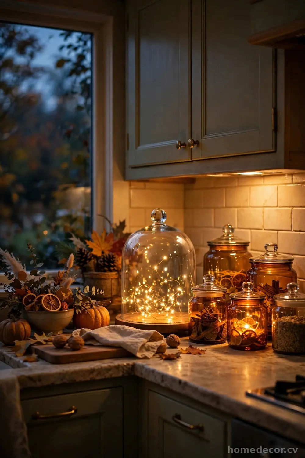 Add a Warm Glow With Under-Cabinet Lights