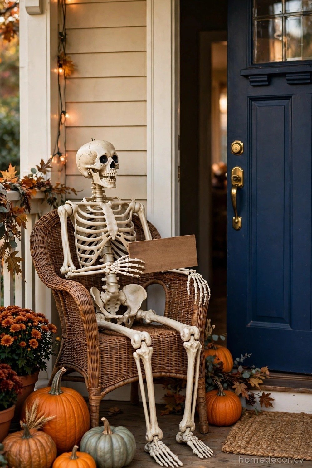 Skeleton Door Greeter