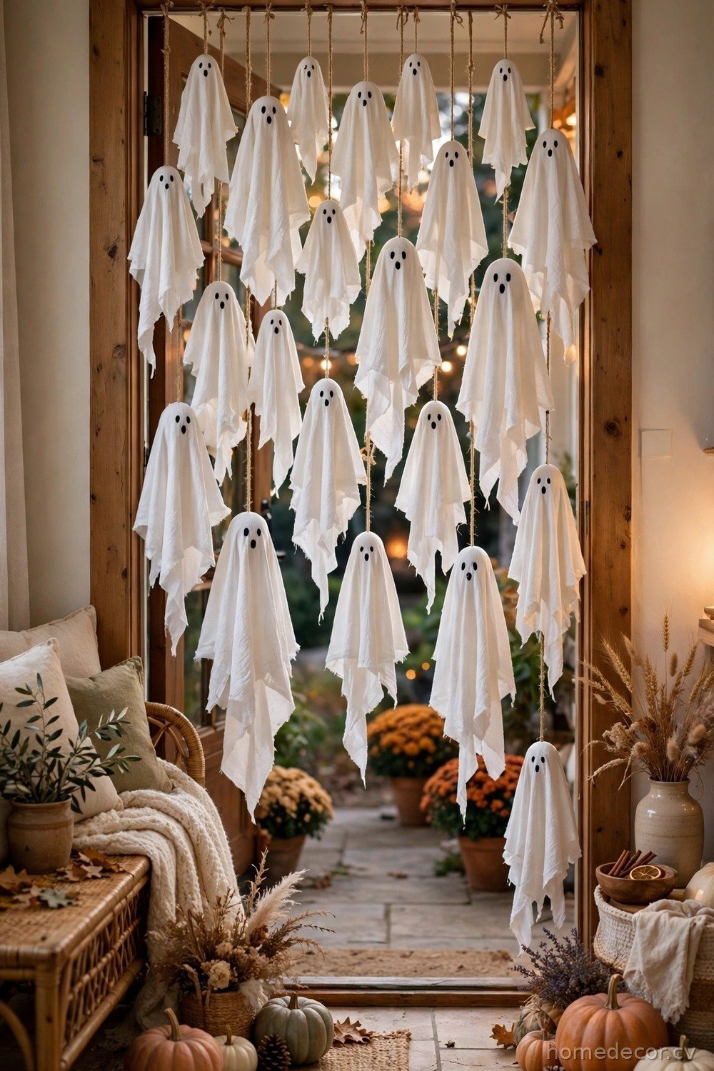 Ghostly Door Curtain