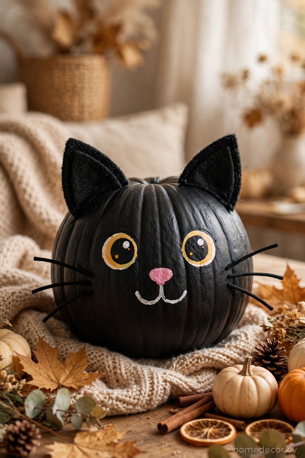 Animal Face Pumpkins