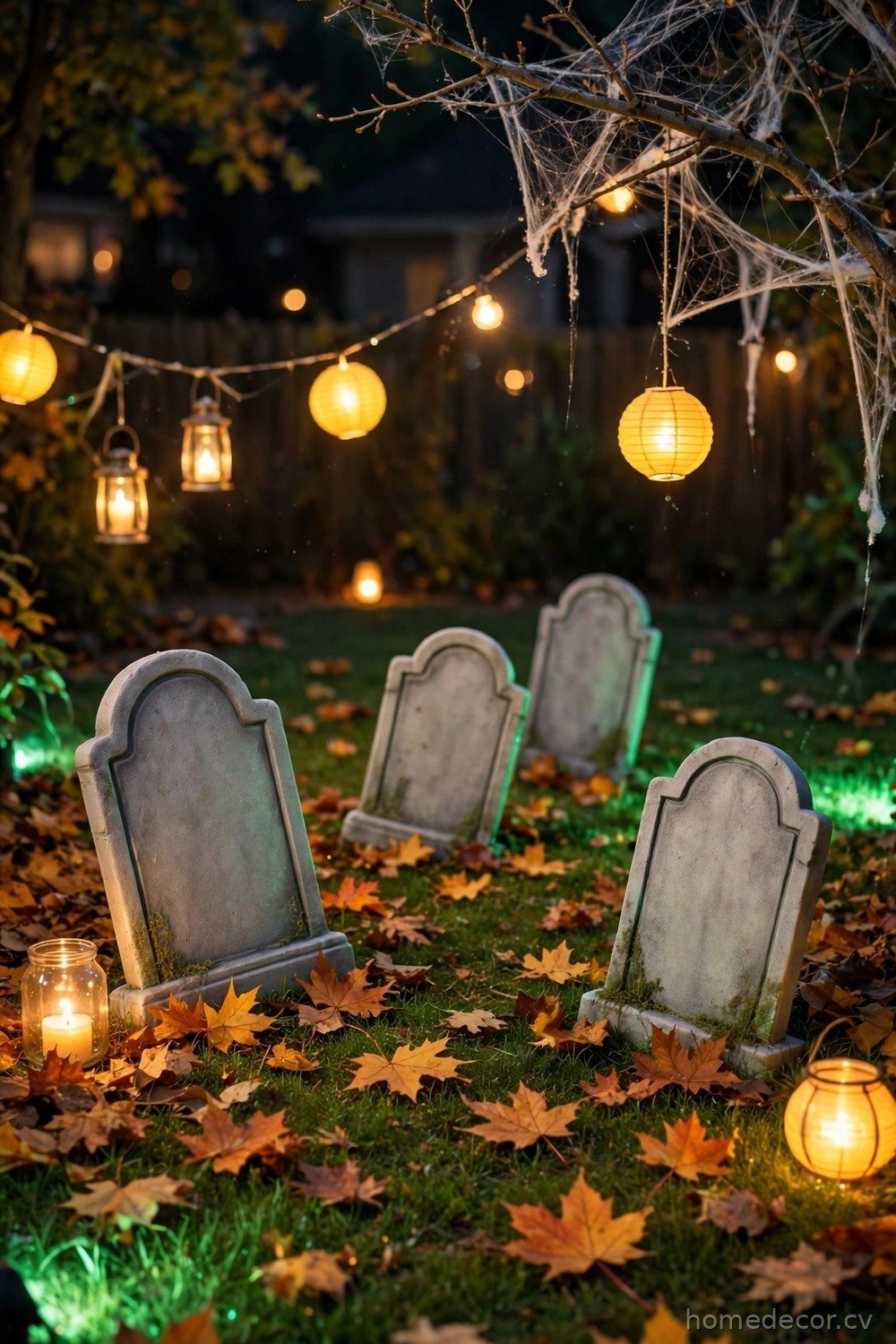 The DIY Graveyard Scene