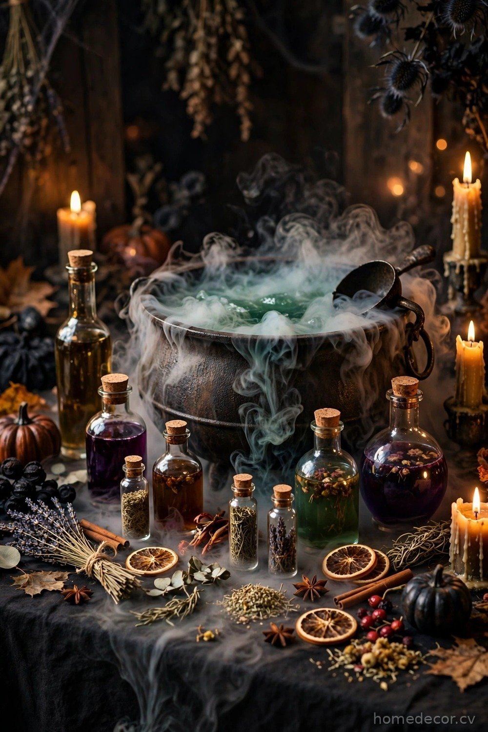 The Witch's Brew Drink Station